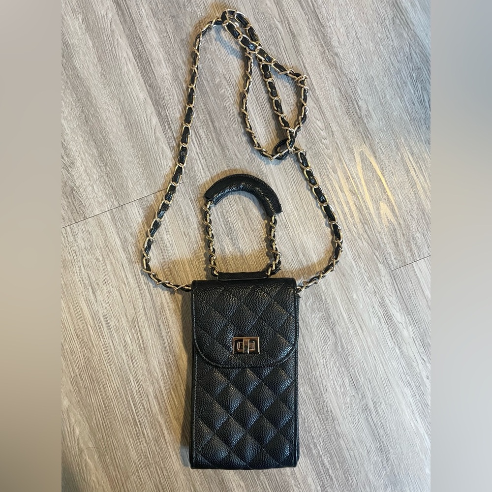 Black purse